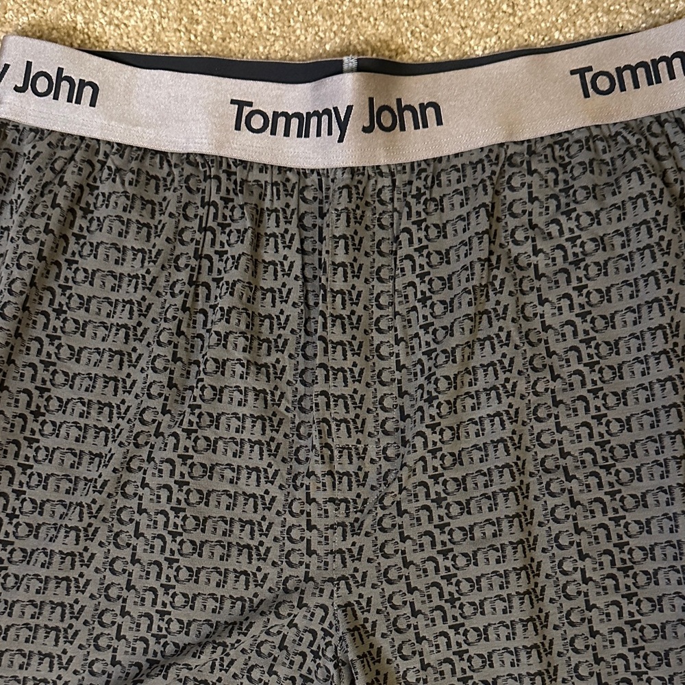 Tommy John Black Patterned Men's Boxers - Picture 2 of 3